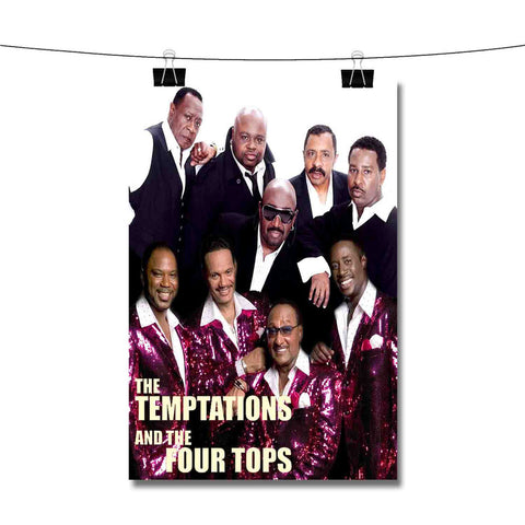 The Temptations the Four Tops Poster Wall Decor