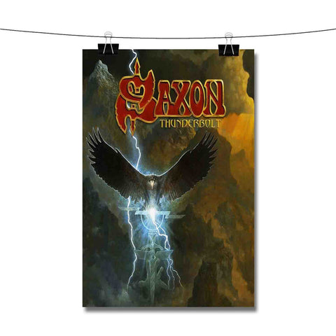 Thunderbolt Saxon Poster Wall Decor