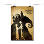 Tim Burton NIghtmare Before Christmas Poster Wall Decor