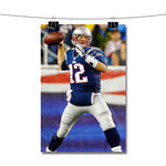 Tom Brady New England Patriots Poster Wall Decor