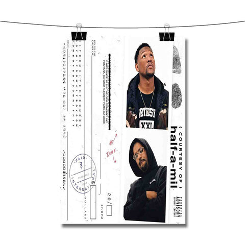 Too Many Ways Half A Mil Feat Ty Dolla ign Poster Wall Decor