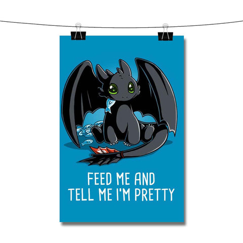 Toothless Poster Wall Decor