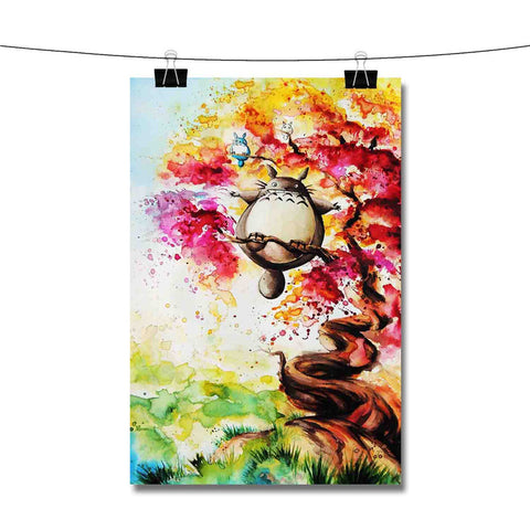 Totoro Studio Ghibli Poster Wall Decor
