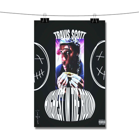 Travis Scott Highest in The Room Poster Wall Decor