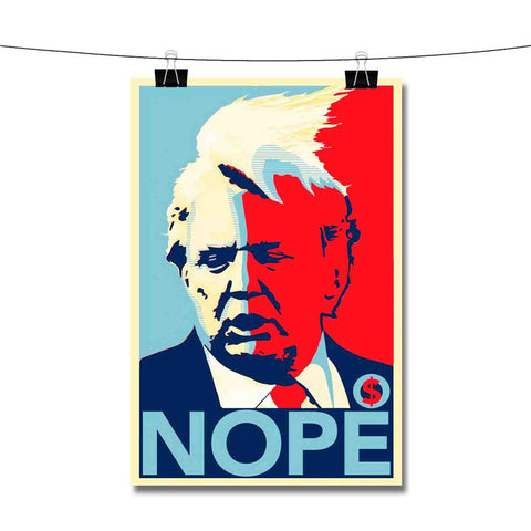 Trump Dope Nope Poster Wall Decor