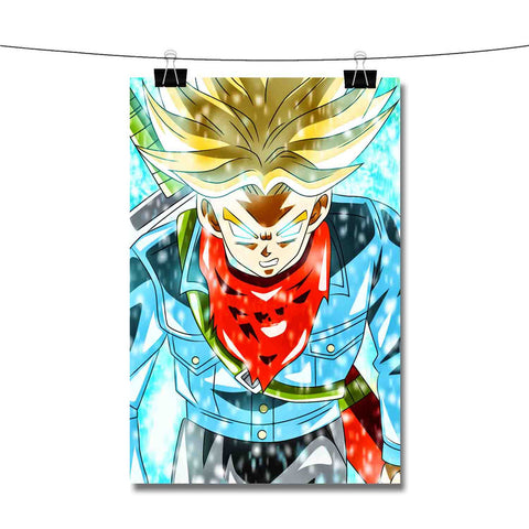 Trunks Super Saiyan Dragon Ball Super Poster Wall Decor