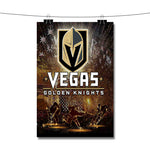 Vegas Golden Knights Team Poster Wall Decor