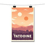 Visit Tatooine Star Wars Newest Poster Wall Decor
