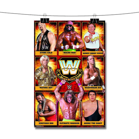 WWE Legends Newest Poster Wall Decor