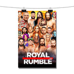 WWE Royal Rumble Poster Wall Decor
