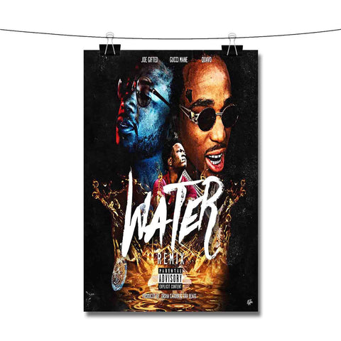Water Joe Gifted Feat Quavo Gucci Mane Poster Wall Decor