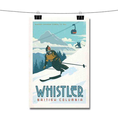 Whistler British Columbia Poster Wall Decor