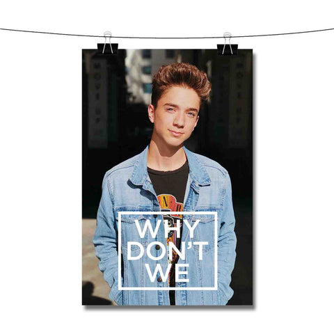 Why Don t We Daniel Seavey Poster Wall Decor
