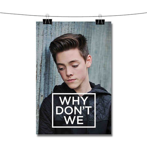 Why Don t We Zach Herron Poster Wall Decor