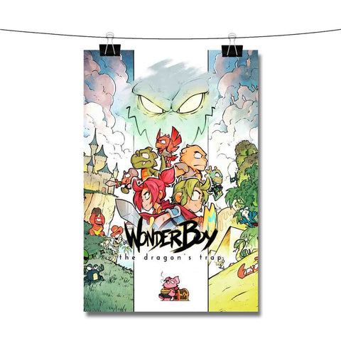 Wonder Boy The Dragon s Trap Poster Wall Decor