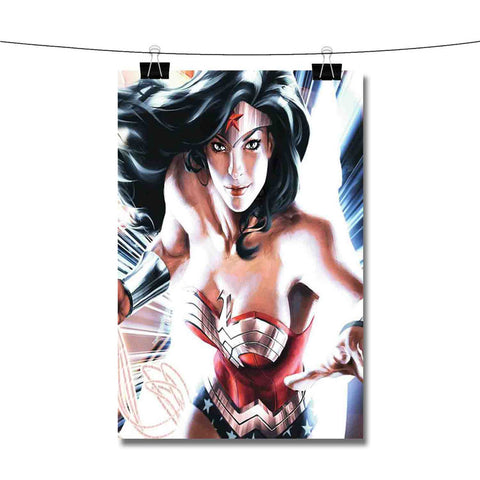 Wonder Woman Cartoon Poster Wall Decor
