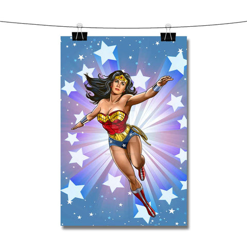Wonder Woman Star Poster Wall Decor