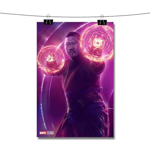 Wong The Avengers Infinity War Poster Wall Decor