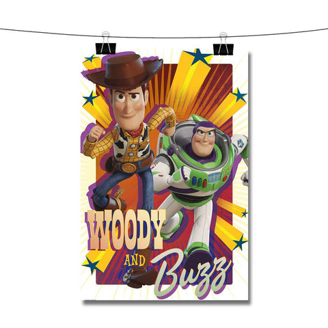 Woody and Buzz Toy Story Newest Poster Wall Decor