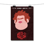 Wreck It Ralph Quotes Poster Wall Decor