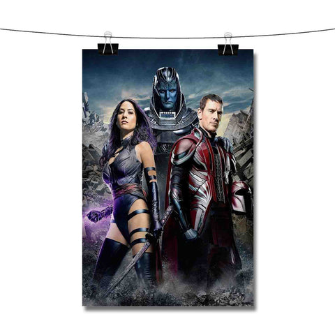 X Men Apocalipse Psylocke and Magneto Poster Wall Decor