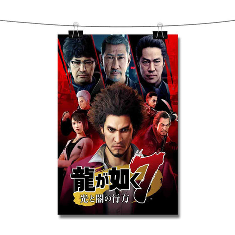 Yakuza Like a Dragon Poster Wall Decor