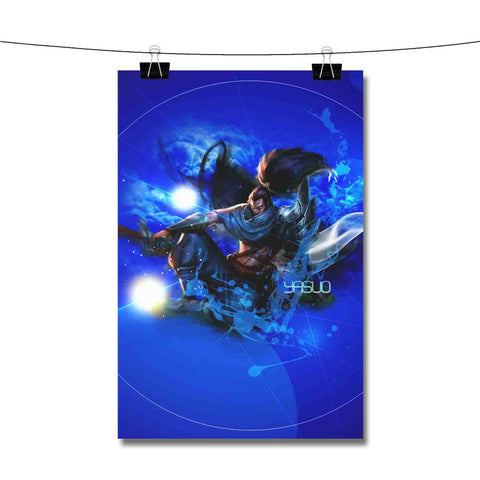 Yasuo League of Legends Poster Wall Decor