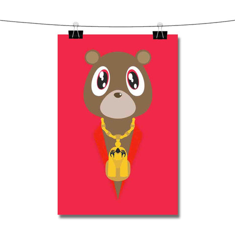 Yeezy Bear Kanye West Poster Wall Decor
