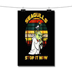 Yoda Seagulls Stop It Now Poster Wall Decor