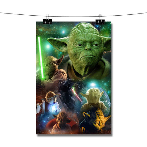 Yoda Star Wars Galaxy Poster Wall Decor