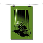 Yoda Star Wars Poster Wall Decor