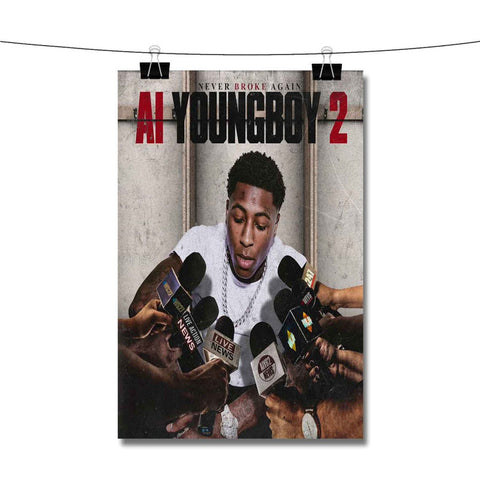 Young Boy Never Broke Again Make No Sense Poster Wall Decor