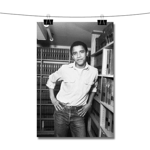 Young Obama Poster Wall Decor