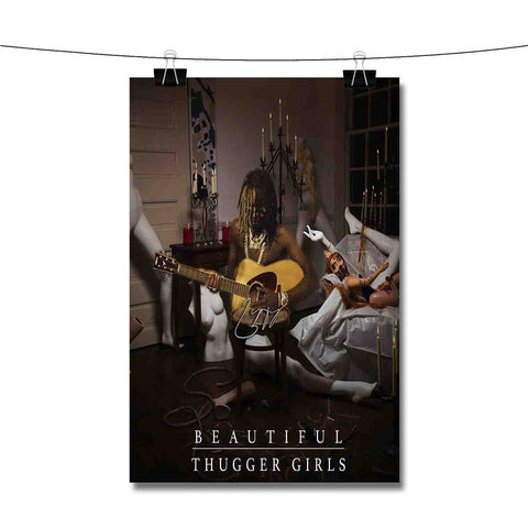 Young Thug Beautiful Thugger Girls Poster Wall Decor
