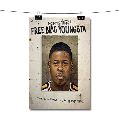 Young Thug Free Blac Youngsta Poster Wall Decor