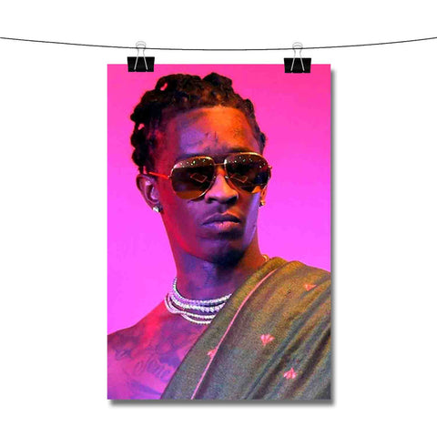 Young Thug Rapper Poster Wall Decor