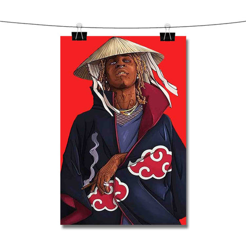 Young Thug Uchiha Anime Poster Wall Decor