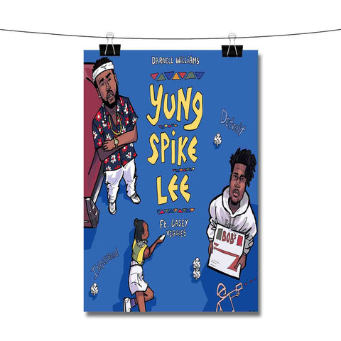 Yung Spike Lee Darnell Williams Feat Casey Veggies Poster Wall Decor