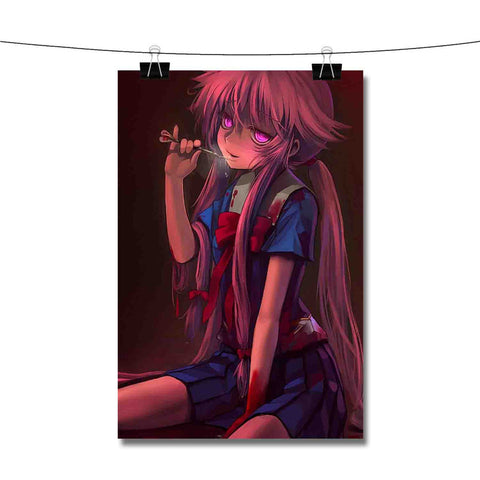 Yuno Future Diary Poster Wall Decor