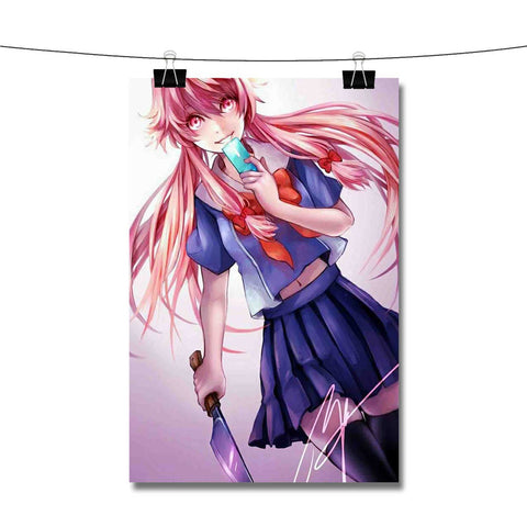 Yuno Gasai Future Diary Newest Poster Wall Decor