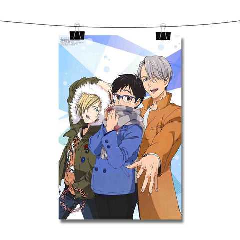 Yuuri Katsuki Viktor Nikiforov Yuri on Ice Newest Poster Wall Decor
