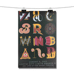 Zac Brown Band Typography Poster Wall Decor