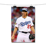 Zack Greinke LA Dodgers Baseball Players Poster Wall Decor