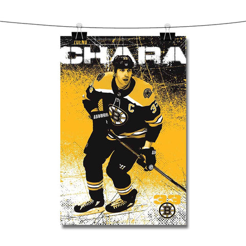 Zdeno Ch ra NHL Boston Bruins Poster Wall Decor