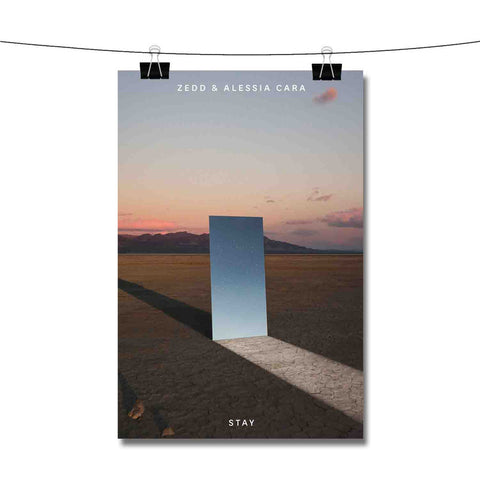 Zedd Alessia Cara Stay Poster Wall Decor