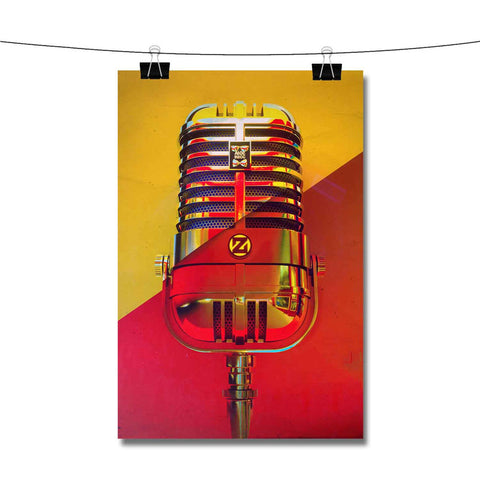 Zedd and Aloe Blacc Candyman Mic Poster Wall Decor