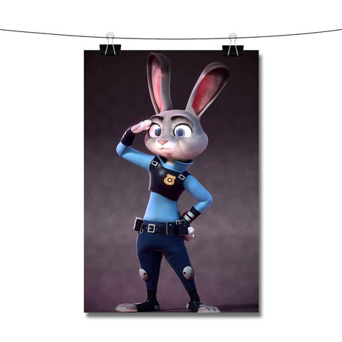 Zootopia Judy Hopps Disney Poster Wall Decor