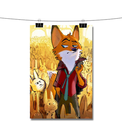 Zootopia New Poster Wall Decor