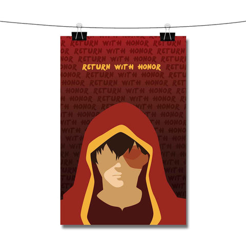 Zuko Return With Honor Poster Wall Decor