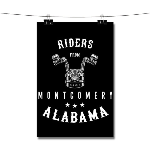 Riders from Montgomery Alabama Poster Wall Decor